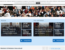Tablet Screenshot of mediatoreinterculturale.it